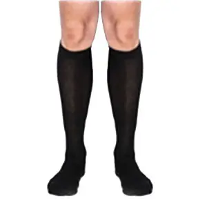 Silk knee socks
75% silk 25% spandex