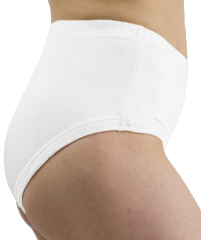 Silke trusser 100% Mulberry silke, hvide