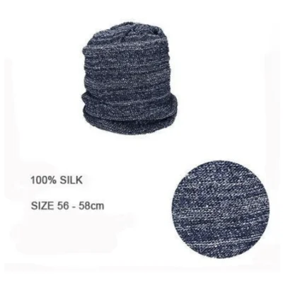 Silke Hat Vævet 100% silke