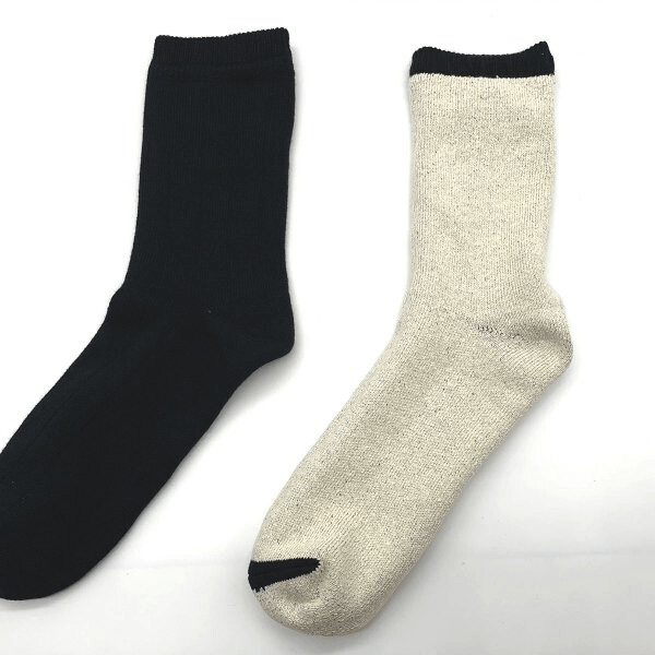 Silke Dobbeltstrik Sokker – blød komfort i to lag