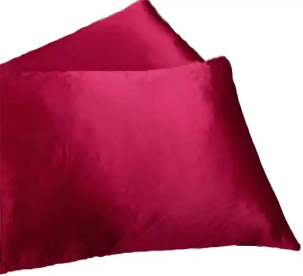 Silk pillowcase 100% silk, 19momme dark red
