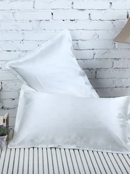 Silk pillowcase 100% silk, 19momme white