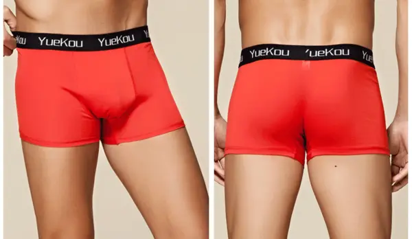 YUSHOW 3 Pack Mens Silk Boxer Shorts Mesh Trunks Underwear Sexy