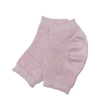 Spa HeelSupporter 50% silk, Pink. Suitable for rough heels and sore joints