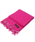 Pashmina tørklæde 70% cashmere-30% silke pink