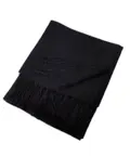 Pashmina tørklæde 70% cashmere-30% silke sort