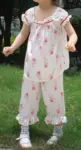 Silk pajamas girl
