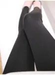 Silk leggings black, 100% silk