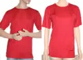 Silk tshirt 160gsm, unisex red