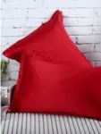 Silk pillowcase 100% silk, 19momme red