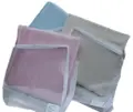Baby silke tæppe 100% mulberry silke, farve lysblå