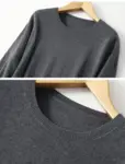 Silk Cashmere blouse 85% silk 15% cashmere onesize