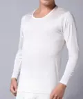 Long sleeve silk tshirt
Made of 100% silk jersey knit.