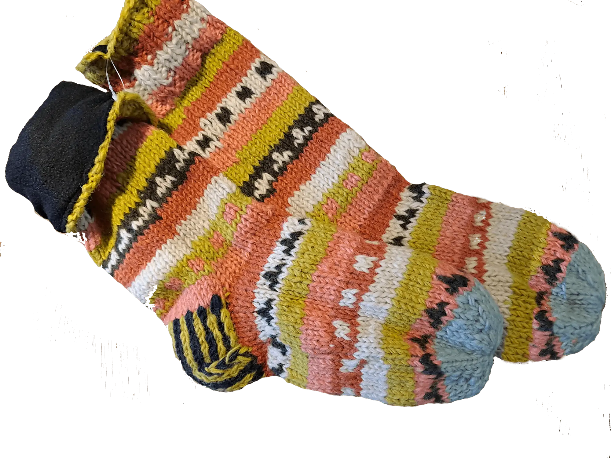 Hand knit wool socks, Nepal - Village Goods