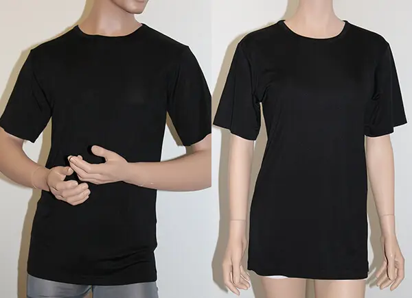 Seiden-T-Shirt, unisex