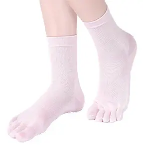 5-Zehen-Socken - Weiss