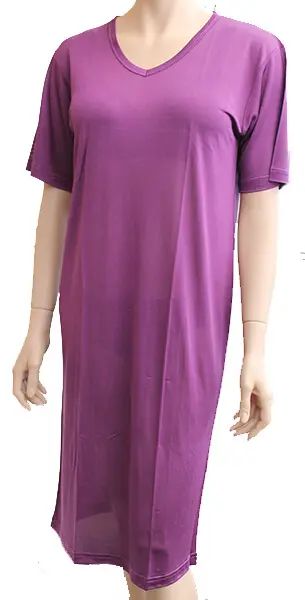 Silk jersey nightgown