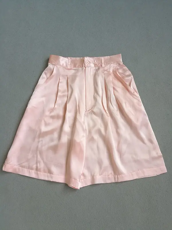 Silk Satin Shorts