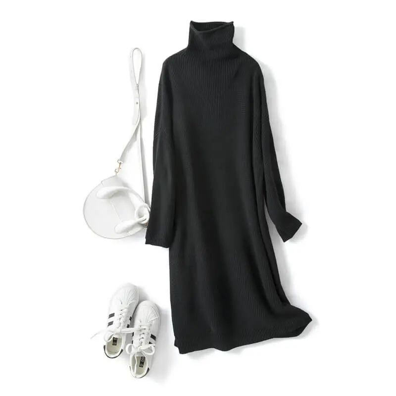 Seiden Kaschmir Kleid