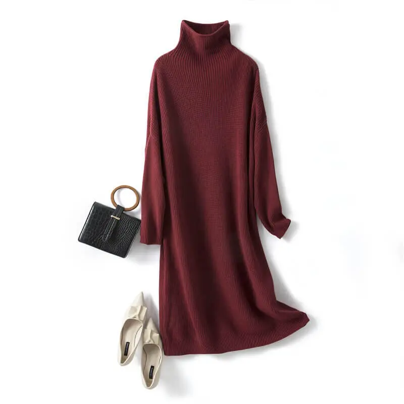 Silk Cashmere Dress